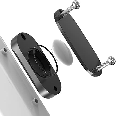 SUPMEGA Support de vélo AirTag, Support de Protection en Alliage d'aluminium Cache AirTag sous Le Porte-bidon de vélo, résistant à l'eau et antivol (vis de sécurité et clé Allen incluses)
 Avis, Fiche Technique et Prix au Maroc