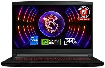 Ordinateur portable de jeu MSI Thin GF63 15,6" 144 Hz : Intel Core i7 de 12e génération, NVIDIA GeForce RTX 4050, 16 Go DDR4, 512 Go SSD NVMe, Type-C, Cooler Boost 5, Win11 Home : Noir 12VE-066US
 Fiche Technique et Prix au Maroc