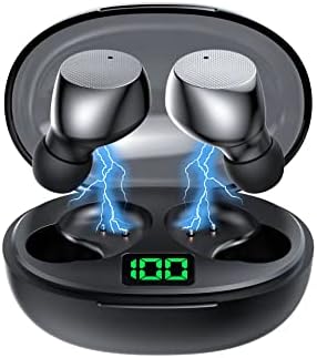 MKOIJN Ecouteurs Bluetooth Sans Fil, Oreillettes Bluetooth 5.3 HiFi Stéréo e 2 Réduction de Bruit Mic, Casque Écran LCD 36h Durée de Lecture, Contrôle Tactile IP7 Etanche Sport Écouteur iOS Android
 Avis, Fiche Technique et Prix au Maroc