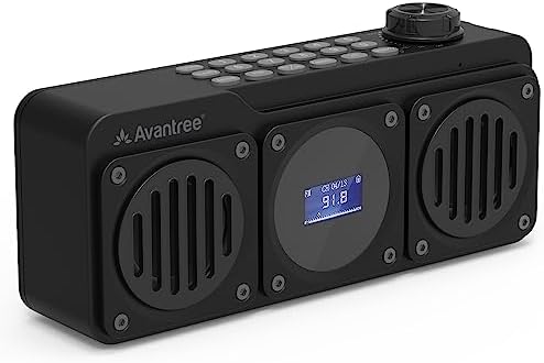 Avantree Boombyte - Radio FM Portable avec Enceinte Bluetooth, Deux Haut-parleurs (14W), Volume élevé, Son stéréo, Emplacement pour Carte Micro SD, avec Port USB, 11H Rechargeable Lecteur MP3
 Avis, Fiche Technique et Prix au Maroc