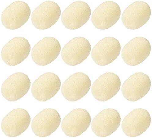 20 pièces mousse micro couverture casque Microphone pare-brise bouclier Protection 14.5mm longueur pour casque revers Lavalier
 Fiche Technique et Prix au Maroc