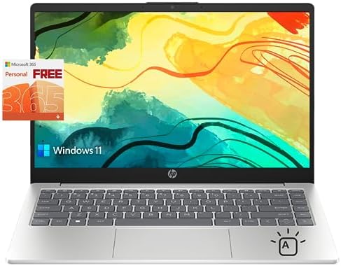 Ordinateur portable HP 14" IPS FHD, 16 Go de mémoire, 1 To de stockage, clavier rétroéclairé, processeur Intel Quad-Core jusqu'à 3,7 GHz, Type-C, charge rapide, Microsoft 365 1 an inclus Windows 11S avec accessoires
 Fiche Technique et Prix au Maroc