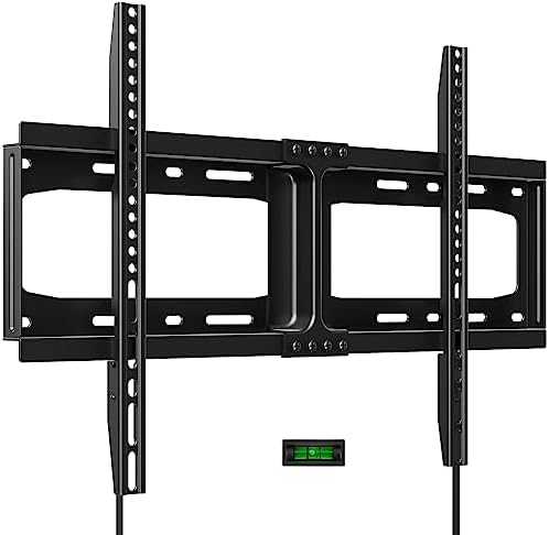 HOME VISION Fixed TV Wall Mount, Low 𝗣𝗿𝗼𝗳𝗶𝗹𝗲 TV Mount for Most 32-75 inch TVs, TV Wall Mount Bracket Max VESA 600X400mm Up to 165lbs Fits 16"-18"-24" Wood Studs, Quick Release Lock Fiche Technique et Prix au Maroc