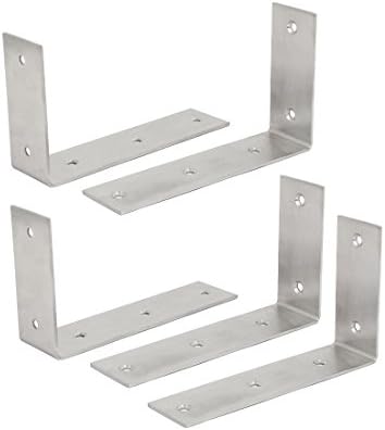 Aexit Support de supports à angle droit en acier inoxydable de 175 mm x 100 mm x 42 mm, ton argent, 5 pièces (a4ffdf008363b9ae08dc271bc95d9390)
 Fiche Technique et Prix au Maroc