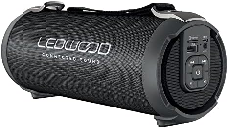Ledwood ACCESS100 - Enceinte Bluetooth 100W TWS Portable avec Sangle - AUX - Port USB - Carte MicroSD - Radio FM - Noir
 Avis, Fiche Technique et Prix au Maroc