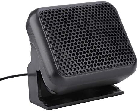 Haut-Parleur Externe Filaire, Microphone Radio Mobile avec Mini Haut-Parleur Externe NSP-100 pour Kenwood Yaesu ICOM Radios Car Ham avec Un Haut-Parleur 3W
 Avis, Fiche Technique et Prix au Maroc