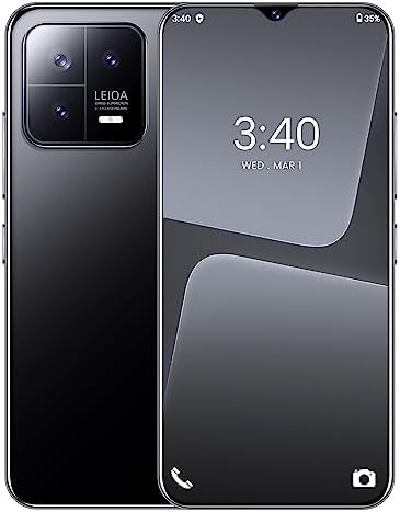 Echoamo M13 Pro 5G Téléphone portable débloqué – 6,8" FHD + écran 5G/4G Smartphone Android, double SIM, triple caméra 64 MP + 13 MP + 8 MP, batterie 5800 mAh – 4 Go + 128 Go
 Fiche Technique et Prix au Maroc