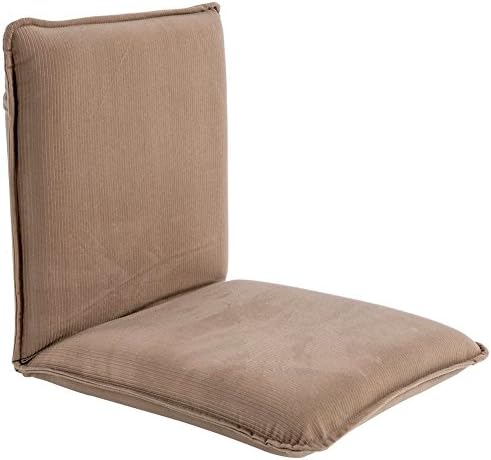 Sundale Chaises de sol pliantes, chaise de jeu vidéo pour adultes, chaise longue réglable, siège de sol rembourré avec support dorsal, chaise de méditation confortable à 5 positions pour chambre à coucher – Marron clair
 Fiche Technique et Prix au Maroc