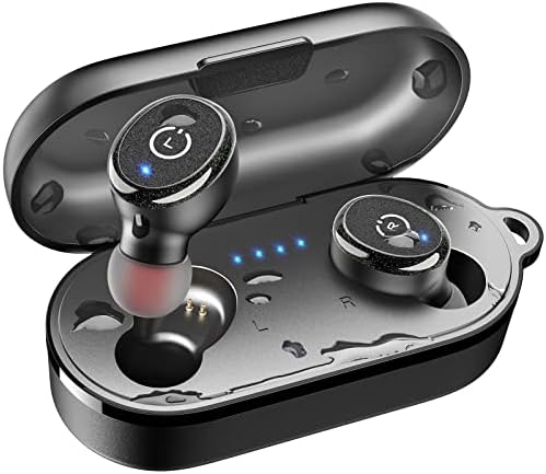 TOZO T10 Ecouteur Bluetooth sans Fil avec Bluetooth 5.3 IPX8 Étanche Écouteur étui de boîtier de Charge avec Micro Casque intégré Premium Deep Bass pour Sport Noir
 Avis, Fiche Technique et Prix au Maroc