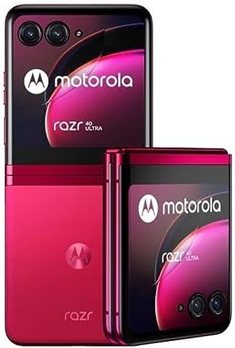 Motorola RAZR 40 Ultra 5G Dual 512 Go 12 Go de RAM débloqué (GSM uniquement | Pas de CDMA - non compatible avec Verizon/Sprint) Version chinoise, smartphone pliable – Viva Magenta
 Fiche Technique et Prix au Maroc