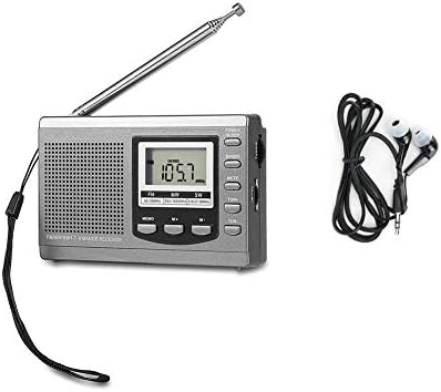 Akozon Récepteur Radio FM MW SW, Mini radios Portables avec réveil Portable numérique Radio Gris Réveil Numérique Stéréo De Poche AM Haute Sensibilité Bonne Sélectivité(Gris)
 Avis, Fiche Technique et Prix au Maroc