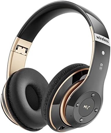 Lankey Sound Casque Bluetooth sans Fil, Casque Bluetooth Supra-auriculaire avec 6 Modes d'égalisation, Casque sans Fil 40 Heures avec Microphone HD Intégré, FM, SD/TF pour l'extérieur Avis, Fiche Technique et Prix au Maroc