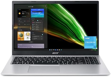 Ordinateur portable mince Acer Aspire 1 A115-32-C96U |  Écran Full HD 15,6" | Processeur Intel Celeron N4500 | 4 Go DDR4 | 128 Go eMMC | WiFi 5 | Abonnement personnel Microsoft 365 d'un an | Windows 11 Famille en mode S
 Fiche Technique et Prix au Maroc