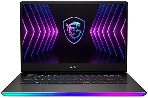 Ordinateur portable de jeu MSI Raider GE67Hx 15,6" OLED QHD 240 Hz : Intel Core i9-12900HX RTX 3080 Ti 32 Go DDR5 1 To NVMe SSD, USB-Type C, Thunderbolt 4, Cooler Boost 5, Win11 Pro : Bleu titane 12UHS-069
 Fiche Technique et Prix au Maroc