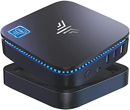 KAMRUI Mini PC, 8 Go de RAM/128 Go de ROM Windows 10 Pro Mini ordinateur Processeur Intel Celeron J3455 Ordinateurs de bureau Prise en charge 4K HD/Double HDMI/Gigabit Ethernet/Double bande pour école de commerce à domicile
 Fiche Technique et Prix au Maroc