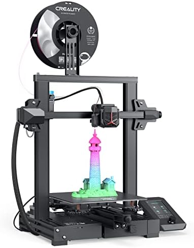 Imprimante 3D officielle Creality Ender 3 V2 Neo, mise à niveau depuis Ender 3 V2 avec kit de nivellement automatique CR Touch, plate-forme d'impression en acier PC, extrudeuse Bowden en métal pour débutant et professionnel (220 x 220 x 250 mm)
 Fiche Technique et Prix au Maroc