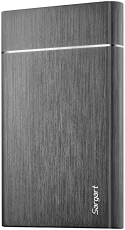 Sargart Disque dur externe portable ultra fin USB3.0 640 Go de stockage pour PC, Mac, ordinateur de bureau, ordinateur portable, Chromebook, Xbox One, Xbox 360, PS4 (Noir)
 Fiche Technique et Prix au Maroc
