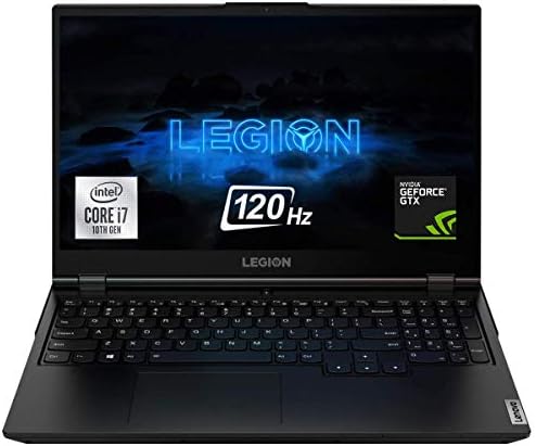 Ordinateur portable de jeu Lenovo Legion 5, écran IPS 15,6" FHD 120 Hz, i7-10750H, GTX 1660Ti, 64 Go de RAM, SSD 1 To + disque dur 1 To, clavier rétroéclairé, webcam, prêt VR, WiFi + Bluetooth, Win 10 Home, noir
 Fiche Technique et Prix au Maroc