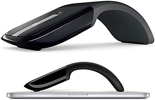 Souris sans fil avec mini souris pliable USB 2,4 GHz récepteur tactile optique Arc adapté pour PC portable MacBook (noir)
 Fiche Technique et Prix au Maroc