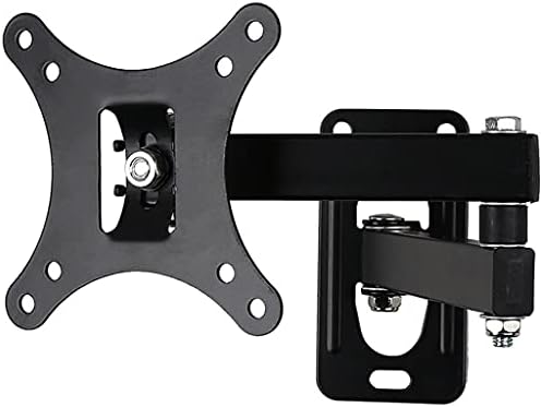 CZDYUF with Screws Adjustable Frame Support Displayer Steel Plate Coating Bracket Flat Panel Wall Hanging Tv Mount Set for 10-24 Inches Fiche Technique et Prix au Maroc
