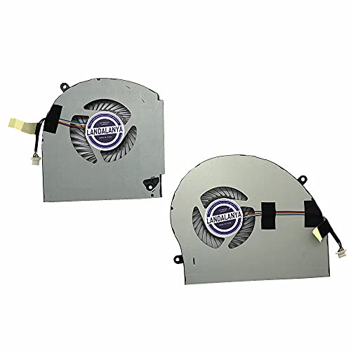 Landalanya Ventilateur de refroidissement de rechange pour processeur et GPU Dell Alienware 17 R4 R5 Series MG75090V1-C060-S9A MG75090V1-C070-S9A P31E ALW17C 0K2PKV 04RFW1 DC5 V 0,4 A
 Fiche Technique et Prix au Maroc