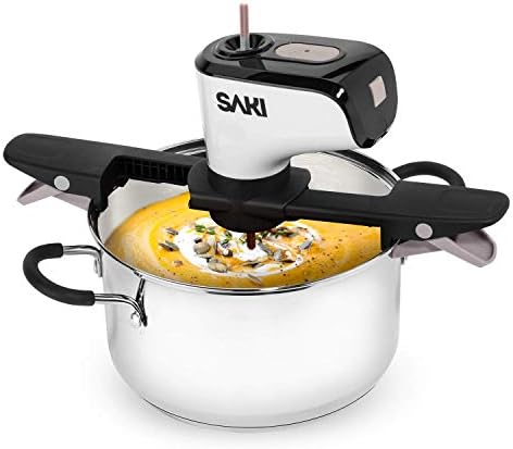 Agitateur automatique SAKI pour la cuisson, avec 2 vitesses, réglable, mains libres, sans BPA, sans fil et rechargeable (batterie mise à jour 2021)
 Avis, Fiche Technique et Prix au Maroc