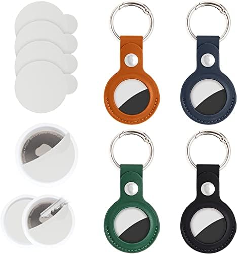 Étui pour Apple Airtag Lot de 4, BEEMOUB étui en Cuir PU Air Tag, étui Airtag Porte Clé, Air Tague Apple Porte Cle, avec 4 pcs Air Tags Protector, sur Chien, Sacs à Dos, Portefeuille, Chat
 Avis, Fiche Technique et Prix au Maroc