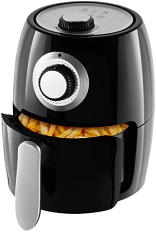Friteuse à air – Friteuse électrique de 2,3 litres pour une cuisine plus saine – Appareil compact avec intérieur antiadhésif – Gadgets de cuisine par Classic Cuisine (Noir)
 Avis, Fiche Technique et Prix au Maroc