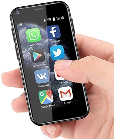 Hipipooo Super petit mini smartphone 3G double SIM téléphone portable 1 Go de RAM 8 Go de ROM Android 6.0 débloqué pour enfants téléphone de poche pour enfant (noir)
 Fiche Technique et Prix au Maroc