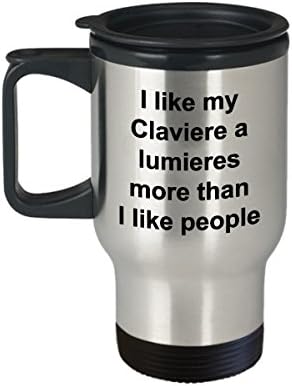 Claviere a lumieres Travel Mug - J'aime la musique plus que les gens - Cadeaux pour les joueurs de Claviere a lumieres
 Fiche Technique et Prix au Maroc