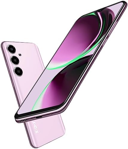 Xgody V50 Smartphone débloqué, 4 Go de RAM + 64 Go de ROM, écran HD Incell de 6,52", double emplacements SIM 4G LTE, téléphone portable Android, appareil photo principal 13 MP, déverrouillage du visage, 4500 mAh, téléphones intelligents AT&T/T-Mobile (rose)
 Fiche Technique et Prix au Maroc