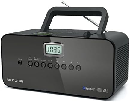 Radio FM stéréo Muse M-22 LD avec Lecteur CD (Bluetooth, écran LCD, AUX-in, antenne télescopique) Noir
 Avis, Fiche Technique et Prix au Maroc