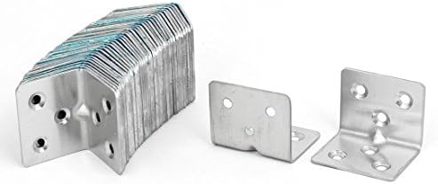 Aexit Supports à angle droit en acier inoxydable à 6 trous de 31 mm x 31 mm x 38 mm, 40 pièces (4b52404f846399f563adba96f82a934a)
 Fiche Technique et Prix au Maroc