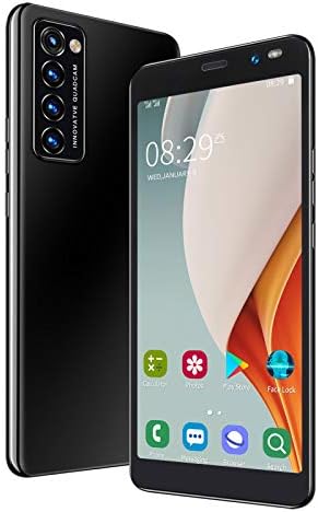 Hilitand Smartphone 5,45 pouces, téléphones portables débloqués plein écran HD, pour téléphone intelligent Android 4.4.2 avec empreinte digitale faciale, 512 Mo/4 Go, téléphone portable avec caméra HD, batterie 1500 mAh, extension 128 Go (Noir)
 Fiche Technique et Prix au Maroc