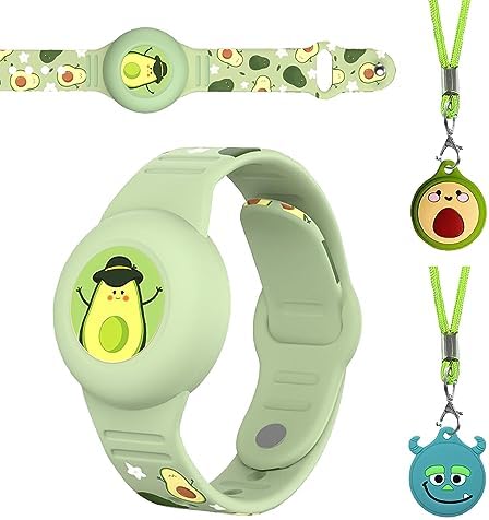 Airtag Bracelet pour Enfants étanche 1 pièce et 2 pièces Airtag Pendentif Enfants Support caché pour Apple Airtag IP53 Protection du Corps Entier Silicone AirTags étui Bambin Anti-Perte GPS Tracking
 Avis, Fiche Technique et Prix au Maroc