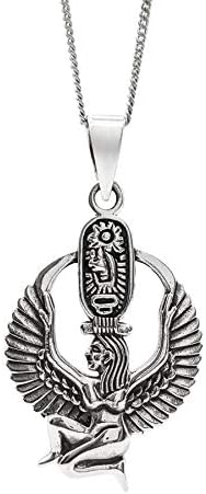 81st Generation Collier unisexe avec pendentif cartouche en argent sterling 925 agenouillé Isis, 45,7 cm
Avis,  Fiche Technique et Prix au Maroc