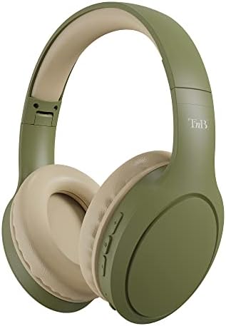 T’NB Casque sans Fil Pliable A Réduction De Bruit Passive, avec Connexion Bluetooth, Son Stéréo avec Micro Intégré, Autonomie Jusqu’à 30 Heures – Vert
 Avis, Fiche Technique et Prix au Maroc