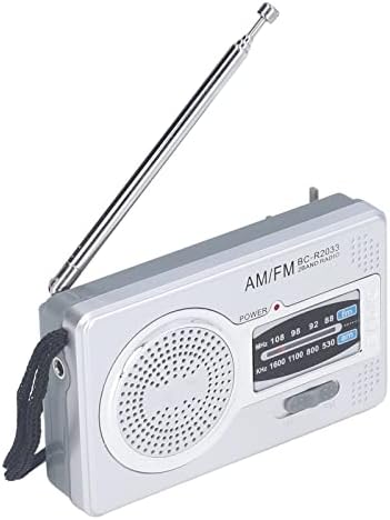 Keenso Radio AM FM, Récepteur de Radio AM FM de Couleur Gris argenté, Boîtier étanche en Matière Plastique pour l'intérieur et l'extérieur (BC-R2033)
 Avis, Fiche Technique et Prix au Maroc
