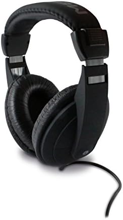 Metronic 480143 Casque filaire Noir, Léger et Ajustable, Stéréo, Cordon de 6m, Prise Jack 3,5mm + adaptateur 6,35 mm
 Avis, Fiche Technique et Prix au Maroc