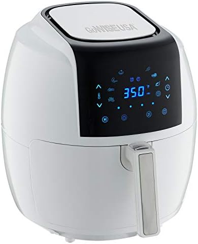 GoWISE USA XL Friteuse à air numérique 8 en 1 avec livre de recettes, 5,8 Qt, Blanc
 Avis, Fiche Technique et Prix au Maroc