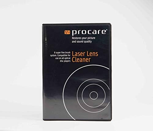 PROCARE Nettoyant pour lentilles laser, Idéal pour lecteur CD, lecteur DVD, lecteur de disque optique, Système de séchage à 6 brosses sûr et efficace
 Avis, Fiche Technique et Prix au Maroc