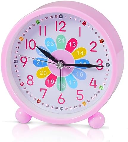 Funmo Réveil analogique pour Enfant,Réveil Numérique Enfants,Réveil de Chevet,Réveil Enfant, Réveil avec Alarme Forte,11.5cm (Rose)
 Avis, Fiche Technique et Prix au Maroc