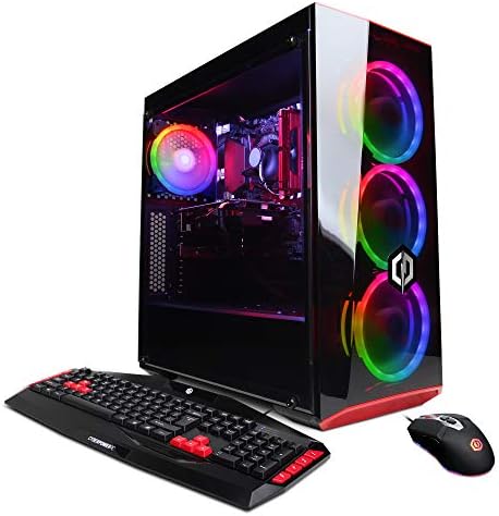 CyberpowerPC Gamer Xtreme VR PC de jeu Intel Core i5-9400F 2,9 GHz, NVIDIA GeForce GTX 1660 6 Go, 8 Go DDR4, SSD 120 Go, disque dur 1 To, WiFi Ready & Win 10 Home (GXiVR8060A7, noir)
 Fiche Technique et Prix au Maroc