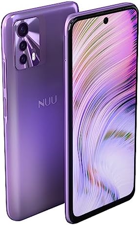 NUU B20 5G | 2023| Unlocked | US Warranty| 6.5” FHD+ Display | 90Hz Refresh Rate | 48MP Triple Camera | 128GB + 8GB RAM | 5000mAh Battery | 18W Fast Charge | Android 12 | Daydream Purple Fiche Technique et Prix au Maroc