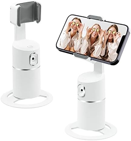 Mcbazel Trépied de suivi automatique du visage, aucune application requise, batterie rechargeable, rotation à 360°, support de suivi du téléphone, support de caméra pour le visage, le corps, le chat vidéo en streaming Vlog en direct – Blanc
 Fiche Technique et Prix au Maroc