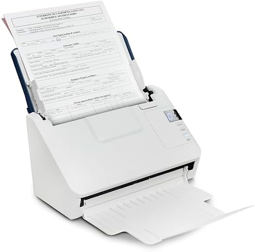 Scanner Xerox Visioneer Xerox D35, scanner de documents de bureau USB pour PC et Mac, 45 pages par minute, chargeur automatique de documents (ADF), blanc
Avis,  Fiche Technique et Prix au Maroc