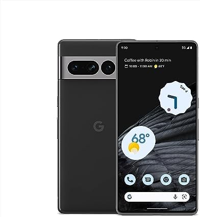 Google Pixel 7 Pro - Téléphone Android 5G - Smartphone débloqué avec téléobjectif/objectif grand angle et batterie 24 heures - 128 Go - Obsidienne
 Fiche Technique et Prix au Maroc