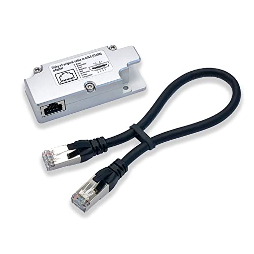 Adaptateur de câble Dishy rectangulaire YAOSHENG vers RJ45.  Connectez votre Dishy V2 à l'injecteur PoE rapidement et facilement.
 Fiche Technique et Prix au Maroc