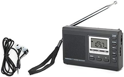 Elprico Mini Radio, Radios Portables avec Récepteur FM/MW/SW, Radio Numérique avec Réveil Numérique(Le Noir)
 Avis, Fiche Technique et Prix au Maroc