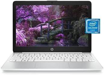 Ordinateur portable HP Stream 11, Intel Celeron N4020, 4 Go de RAM, 64 Go de stockage, écran HD antireflet 11,6", Windows 11, batterie longue durée, fin et portable, comprend Microsoft 365 (11-ak0040nr, 2021 Diamond White)
 Fiche Technique et Prix au Maroc